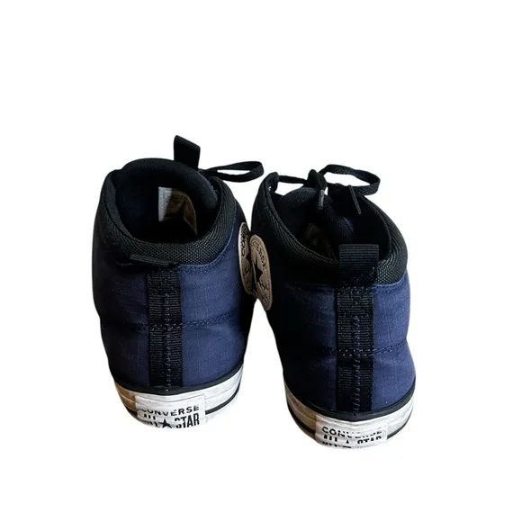 Converse (Mens 11) Chuck Taylor All Star High Street Mid Sneaker Navy Blue Shoes
