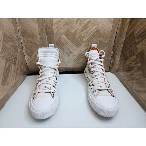 Converse Men's All Star Fashion Hi-top Not A Chuck White Size 8.  190