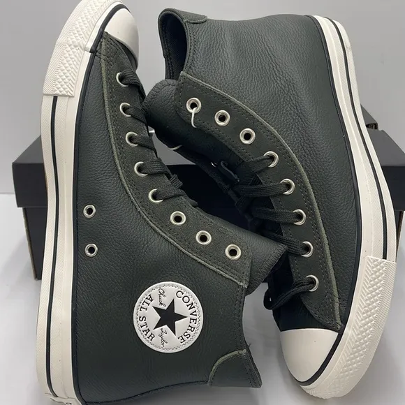Converse Men's High-Top Sneakers A14810CCTAS WIDE HIDENSE CANOPY/EGRET/BLACK
