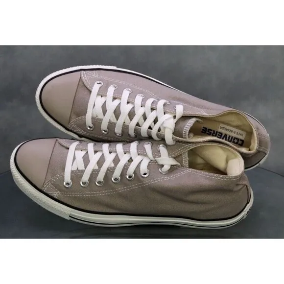 Converse Men's High Top Sneakers Shoes Size 10 Taupe Tan
