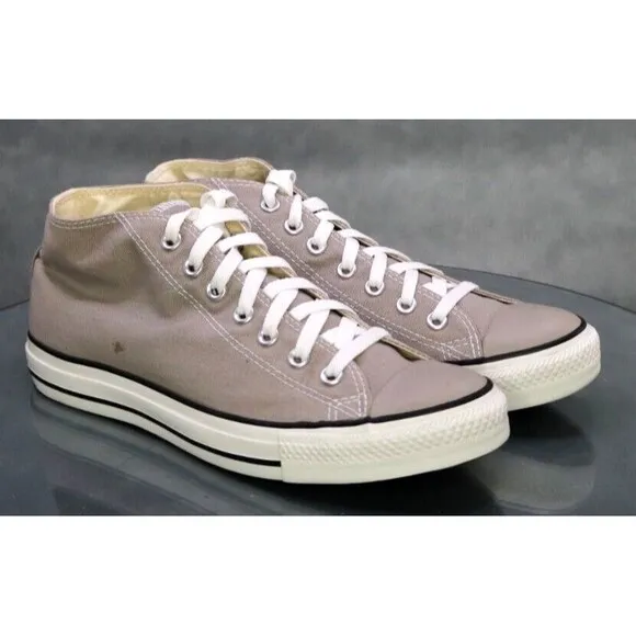 Converse Men's High Top Sneakers Shoes Size 10 Taupe Tan