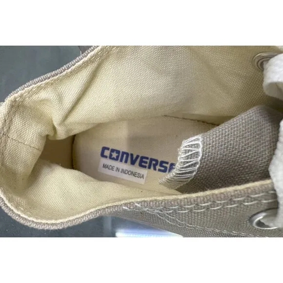 Converse Men's High Top Sneakers Shoes Size 10 Taupe Tan