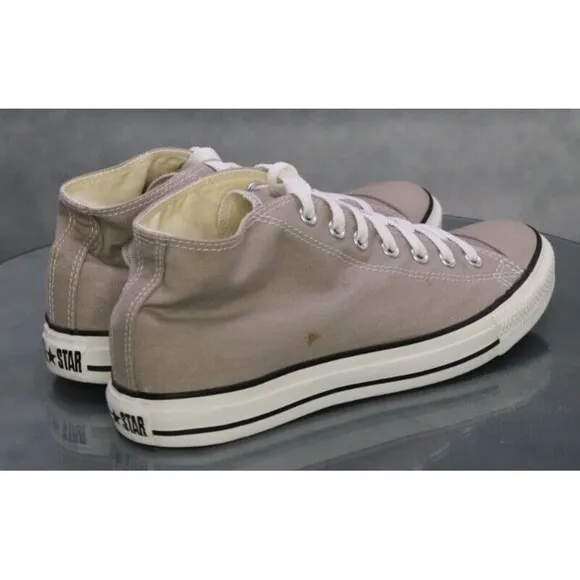 Converse Men's High Top Sneakers Shoes Size 10 Taupe Tan