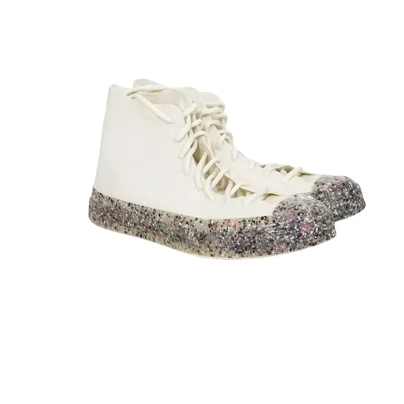Converse New Chuck 70 Renew Knit High Top Sneakers in Egret Womens Size 8.5