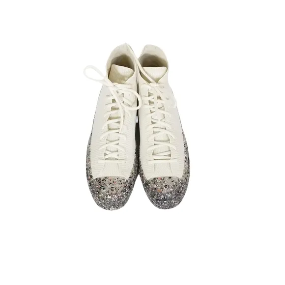 Converse New Chuck 70 Renew Knit High Top Sneakers in Egret Womens Size 8.5