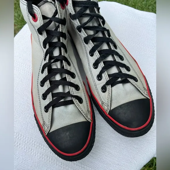 Converse Rare High Top Sneakers Product Red Campaign Men 11.5 Woman 13.5