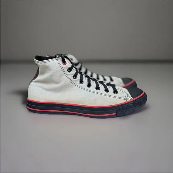Converse Rare High Top Sneakers Product Red Campaign Men 11.5 Woman 13.5