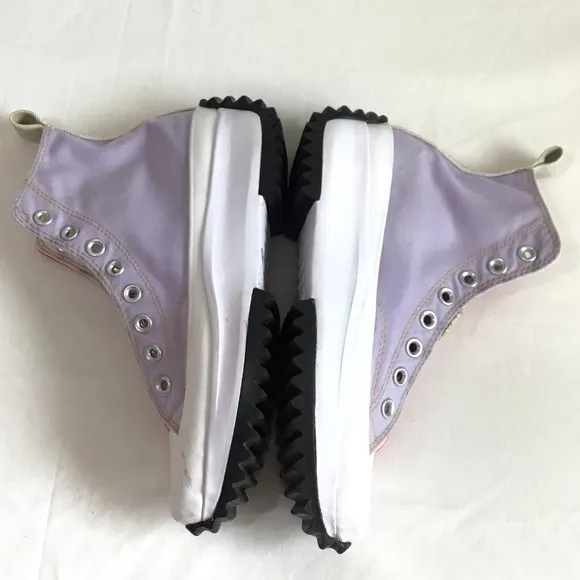 Converse Run Star Hike High Color Block High Top Sneakers Size 8