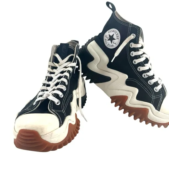 Converse Run Star Motion Shoes Men's High Sneakers Black/White 171545C US 8.5