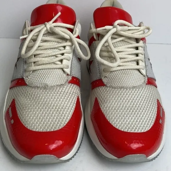 Converse Run Star Y2K Ox Low Top Red/White 8 Retro Classic Athleisure Sneakers