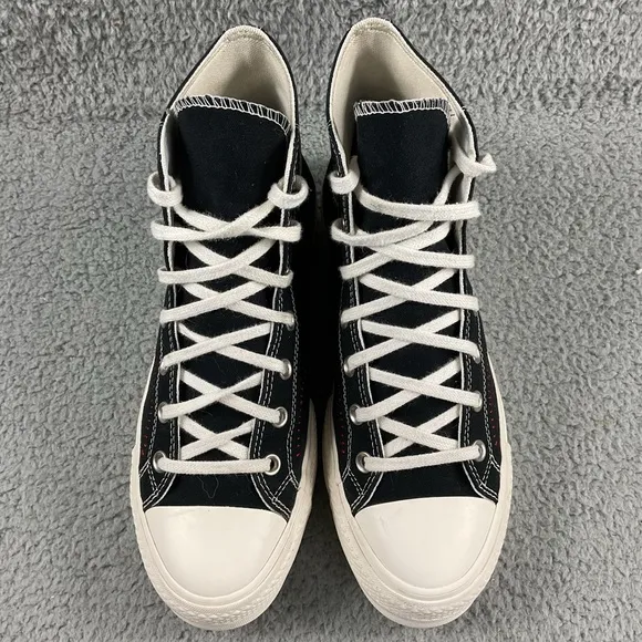 Converse‎ Shoes 10 Chuck Taylor Lift Hi Crafted Patchwork All Star Flower Patch