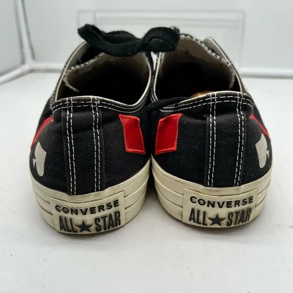 Converse Shoes Mens 13 Chuck Taylor All Star Low Top Deck Of Cards Heart Diamond