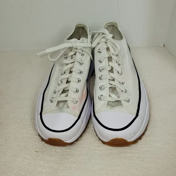 Converse Shoes Mens Size 9.5 White Run Star Hike Low 2020 168817C Chuck Taylors