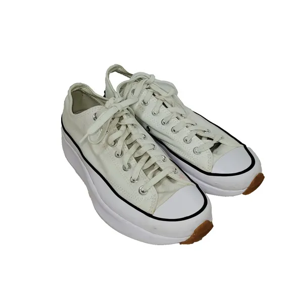 Converse Shoes Mens Size 9.5 White Run Star Hike Low 2020 168817C Chuck Taylors