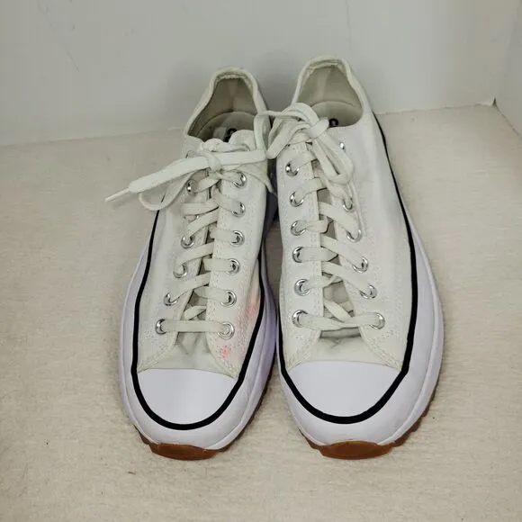 Converse Shoes Mens Size 9.5 White Run Star Hike Low 2020 168817C Chuck Taylors