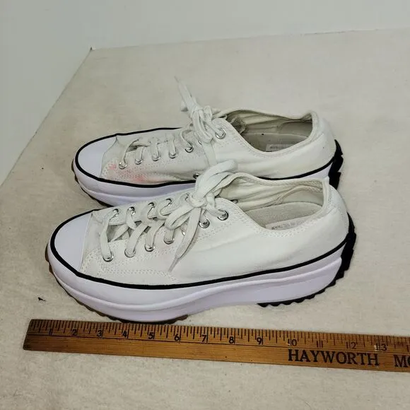 Converse Shoes Mens Size 9.5 White Run Star Hike Low 2020 168817C Chuck Taylors