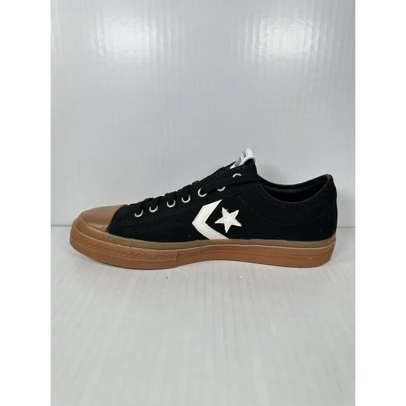 CONVERSE Star Player 76 LOW TOP Black Gum White A08847C Mens Size 10 NEW