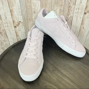 Converse Star Player Ox “Barely Rose” Leather Sneaker Size 10 Men