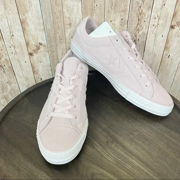 Converse Star Player Ox “Barely Rose” Leather Sneaker Size 10 Men