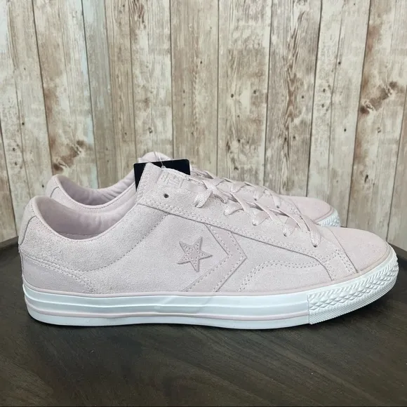 Converse Star Player Ox “Barely Rose” Leather Sneaker Size 10 Men