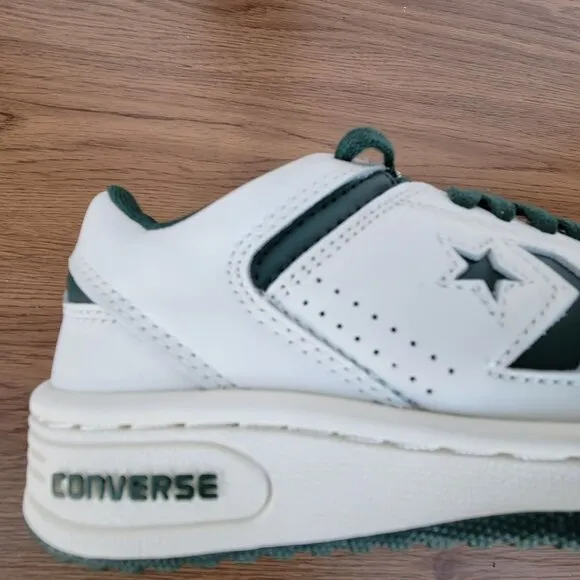 ⭐Converse Tenis Weapon OX Size 7 Women's Shoes Leather Green/White A11212C New