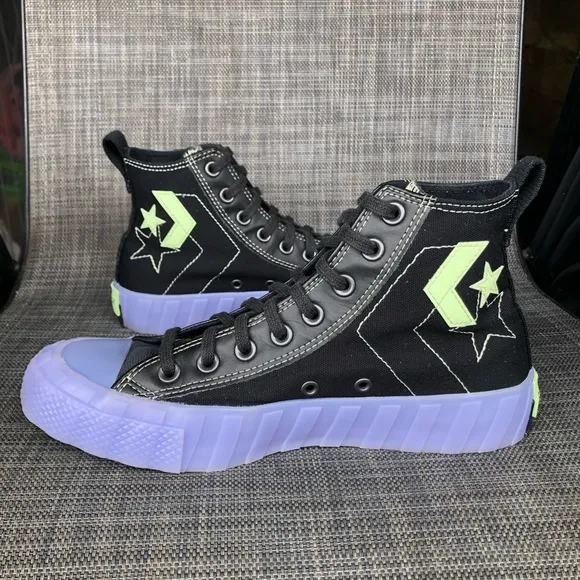 Converse UNT1TL3D High-Top Sneakers Shoes Dramatic Nights Unisex Women’s 8.5