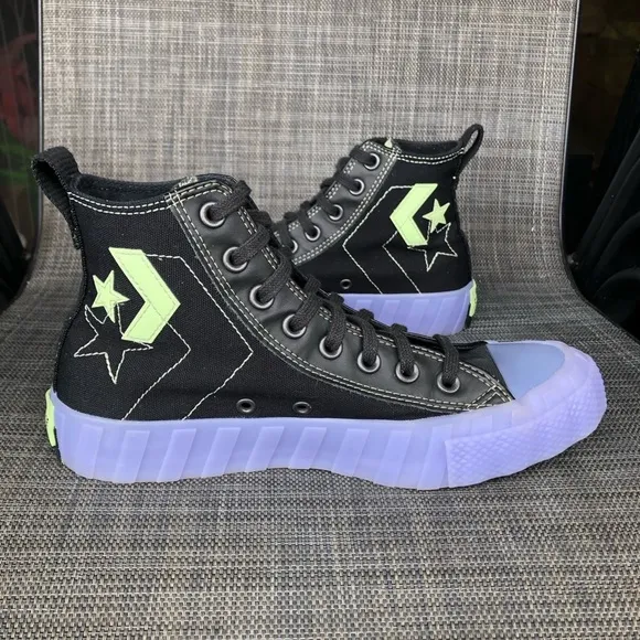 Converse UNT1TL3D High-Top Sneakers Shoes Dramatic Nights Unisex Women’s 8.5