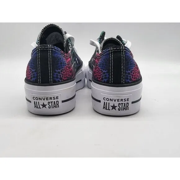 Converse Wmns CTAS Platform Low Digital Daze Crocodile Scales Shoes Sz 5