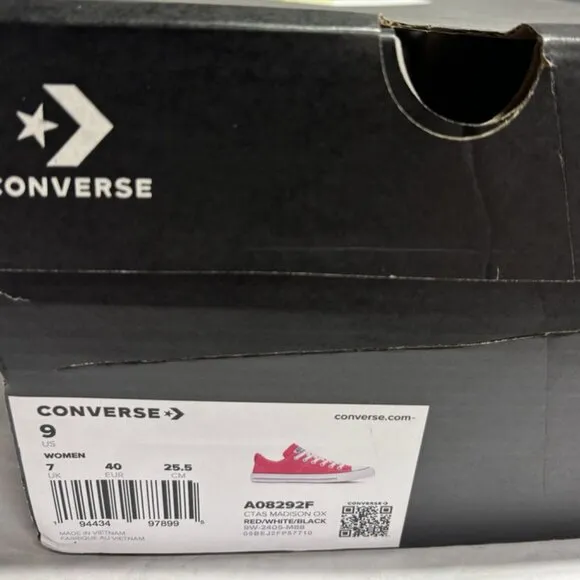 Converse Women’s Chuck Taylor All Star Madison Lo Top Sneakers, Size 9 M