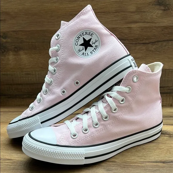 Converse Women's light Pink High-Top Sneakers