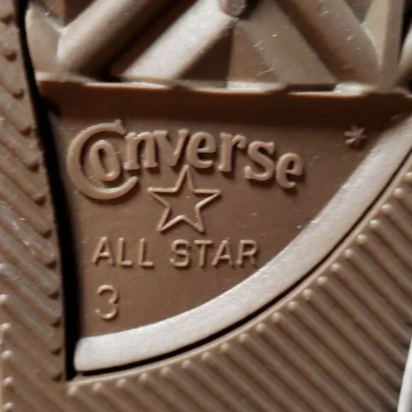 Converse All Stars Knee High‎ Gray Chuck Taylors 5