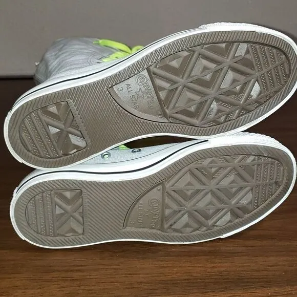 Converse All Stars Knee High‎ Gray Chuck Taylors 5