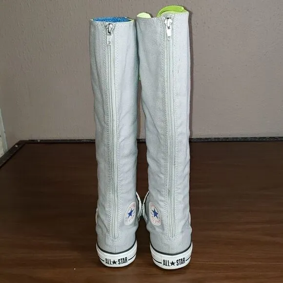 Converse All Stars Knee High‎ Gray Chuck Taylors 5