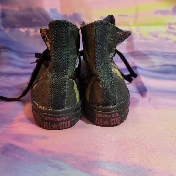 Converse Chuck Taylor All Star Hi DC Comics Joker Black Face Men's 4 Women's 6