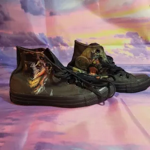 Converse Chuck Taylor All Star Hi DC Comics Joker Black Face Men's 4 Women's 6