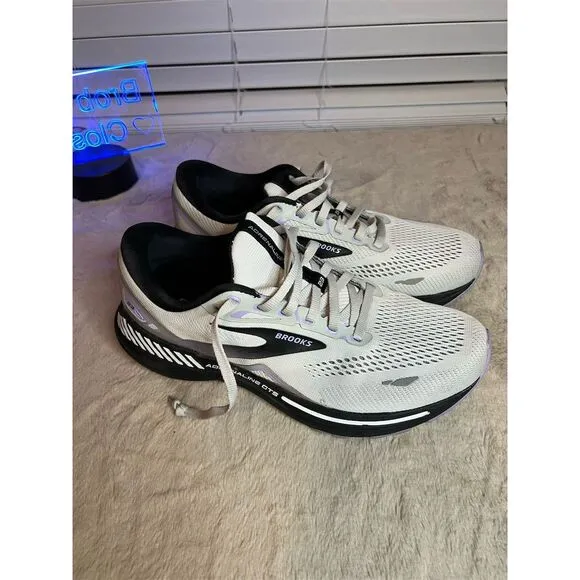 COPY - Men's Brooks Gray Adrenaline GTS Running Shoes Size 10 Wide Breathable S…