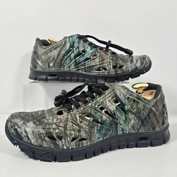 Crosskix APX Mossy Oak Breakup Country Water Shoes Mens Size 9 Green Camouflage