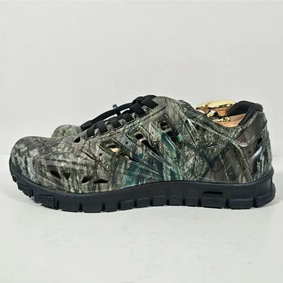 Crosskix APX Mossy Oak Breakup Country Water Shoes Mens Size 9 Green Camouflage