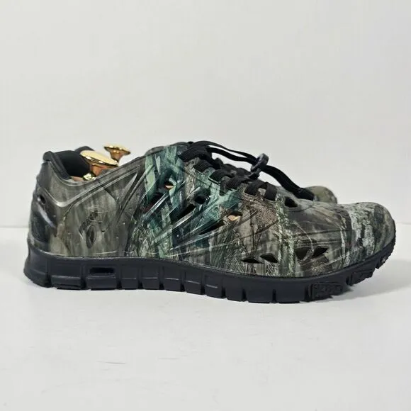 Crosskix APX Mossy Oak Breakup Country Water Shoes Mens Size 9 Green Camouflage