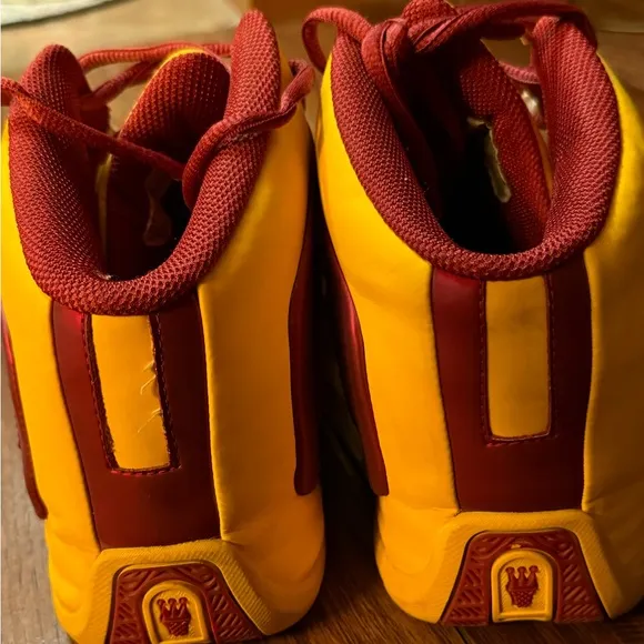 Dada Baller Supreme Burgundy Gold Men‎ Sneakers Shoes Size 13