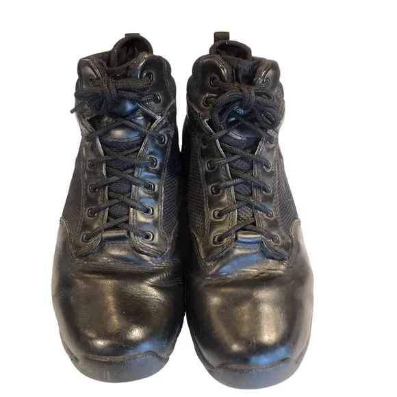 Danner GTX 6” Persuit Black Waterproof Men’s 9.5 D Work Boots Patrol Motorcycle