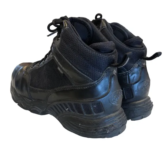 Danner GTX 6” Persuit Black Waterproof Men’s 9.5 D Work Boots Patrol Motorcycle