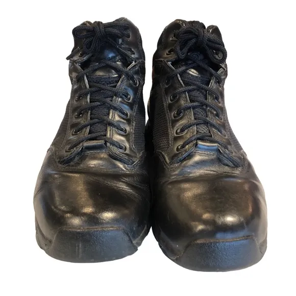 Danner GTX 6” Persuit Black Waterproof Men’s 9.5 D Work Boots Patrol Motorcycle