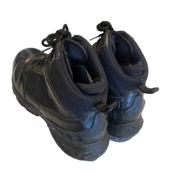 Danner GTX 6” Persuit Black Waterproof Men’s 9.5 D Work Boots Patrol Motorcycle
