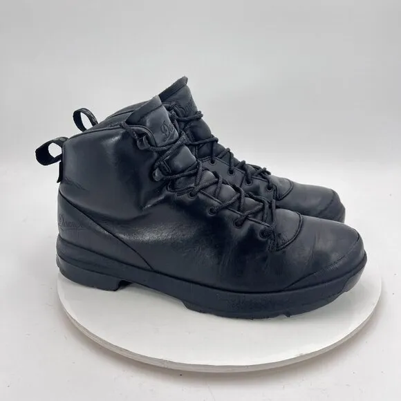 Danner Pub Garden Leather Men Size 10 30362 Jet Waterproof Ankle Boot