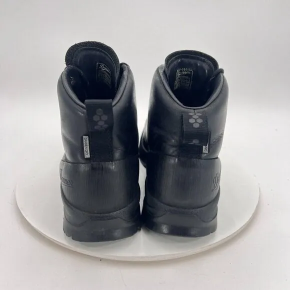 Danner Pub Garden Leather Men Size 10 30362 Jet Waterproof Ankle Boot