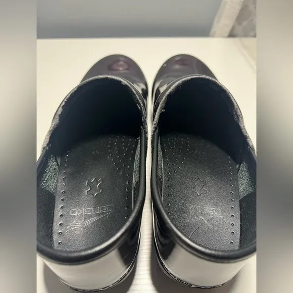 Dansko Black Mules with Professional Design