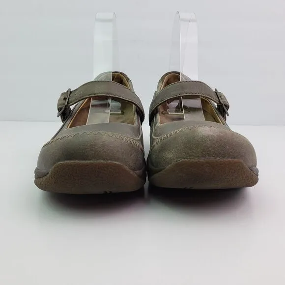 Dansko Kate Womens Size EU 38 US 7.5-8 Brown Leather Comfort Mary Jane Shoes