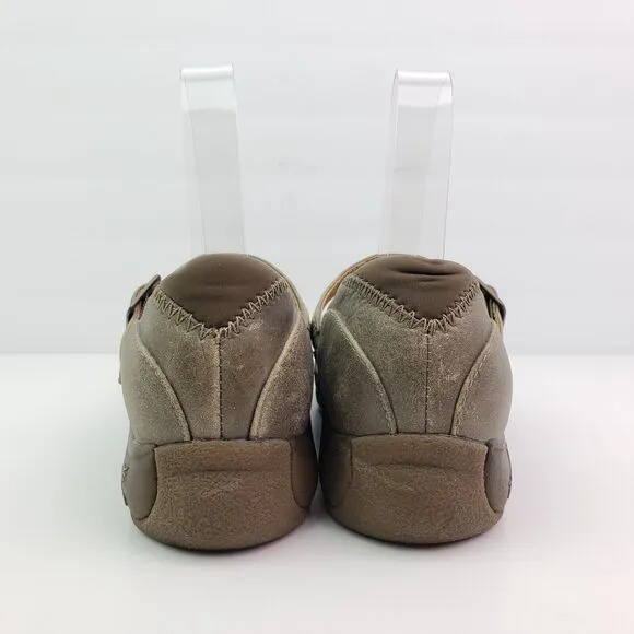 Dansko Kate Womens Size EU 38 US 7.5-8 Brown Leather Comfort Mary Jane Shoes