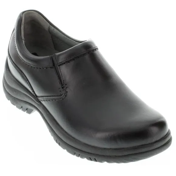 Dansko Men’s Wynn Smooth Black Leather Casual Shoes Size 14.5 (EU 48)